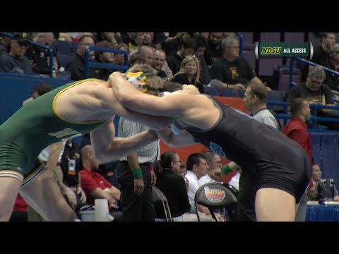 NDSU Wrestler Hayden Zillmer Earns 100th Career Victory