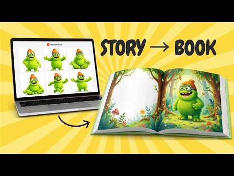 How to Make a Children's Book with AI: Full Masterclass (Same Characters on Every Page)