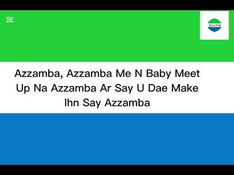 Prodigy: Azzamba Official Lyrics Video SUBSCRIBE FOR MORE LYRICSVIDEOS OF SL MUSIC