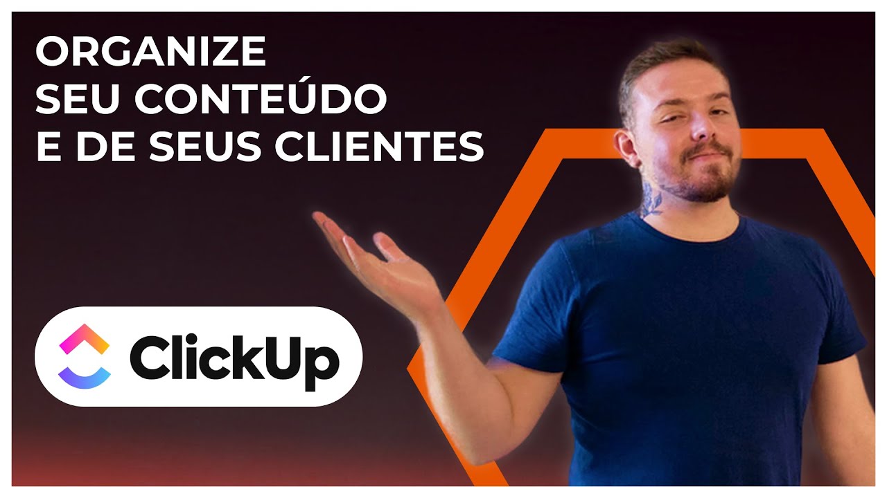 Como organizar linha editorial para redes sociais com o Clickup | Tutorial de produção de conteúdo