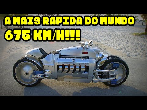 A MOTO MAIS RÁPIDA DO MUNDO!!!! DODGE TOMAWALK