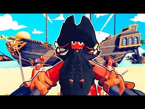 The NEW Secret PIRATE Faction Units are AWESOME! - TABS (Totally Accurate Battle Simulator)