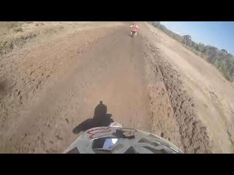 1° etapa Copa Planalto de velocross! Categoria 200cc! Fiquei em 2° lugar com a crf 150!