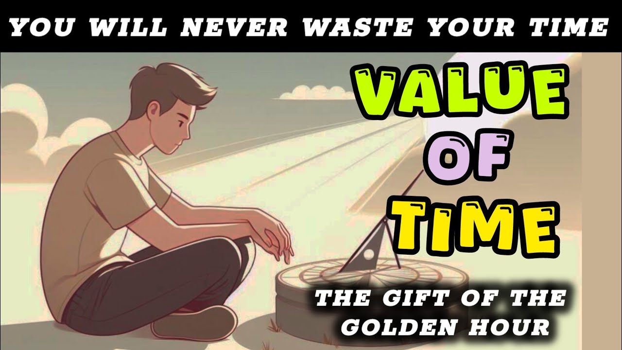The SECRET of the GOLDEN HOUR || VALUE OF TIME || A life changing motivational story || Time story.