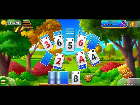 classic solitaire card game for Android and iOS - gameplay - YouTube