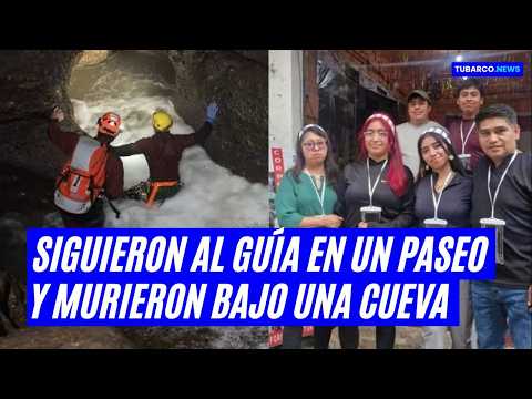 El agua subió en segundos y quedaron atrapados durante cinco días bajo una cueva en Puebla