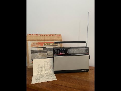 Testing uniquely rare radio set! VEF 221