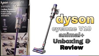 Dyson V10 Cyclone Animal+ Cordless Stick Vaccum Cleaner | Costco | Unboxing & Review