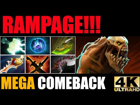 Crazy Right Click Monster Unleashed Lifestealer 29 Kills Rampage!!! Epic Mega Comeback 7.30e Dota 2