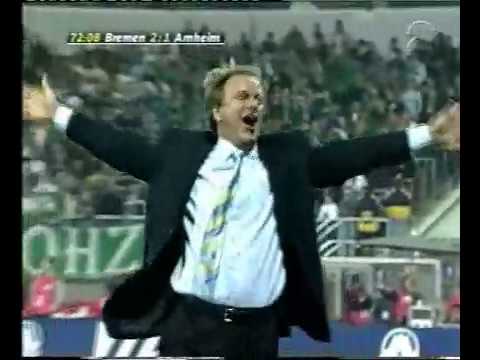 Werder Bremen - Vitesse - UEFA CUP Goal Gert Claessens