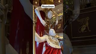 It’s ALIVE - Napoleon Statue on the Carnival Spirit Cruise Ship