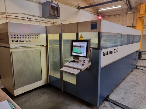 TRUMPF TruLaser 3030 (L20) CNC Laser cutting machine (2012)