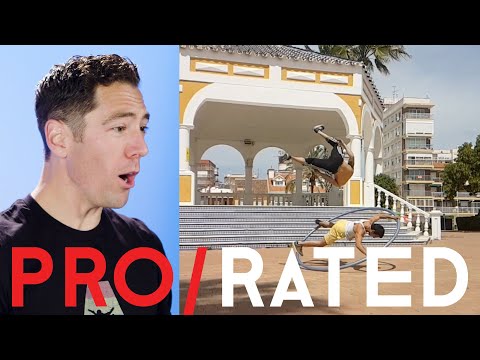 Pro/Rated: Athletes React To Cyr Wheels, Bladesports & More | People Are Awesome