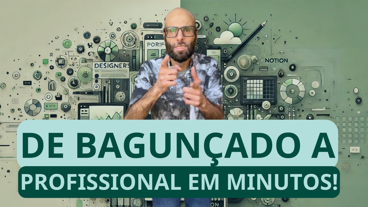 Portfólio de designer no Notion: simples e funcional