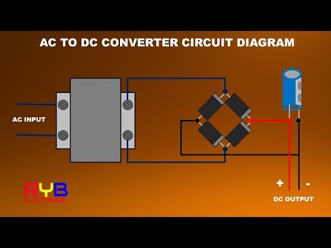 How to Make AC to DC converter at Home
