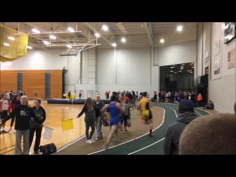 2A West Indoor Track Championships   Boys 4x400 Heat 2   2017 02 04