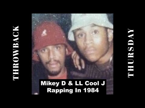 Mikey D & LL Cool J [in 1984]