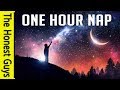 Guided 1 HOUR POWER NAP Timed Sleep For 1 Hour