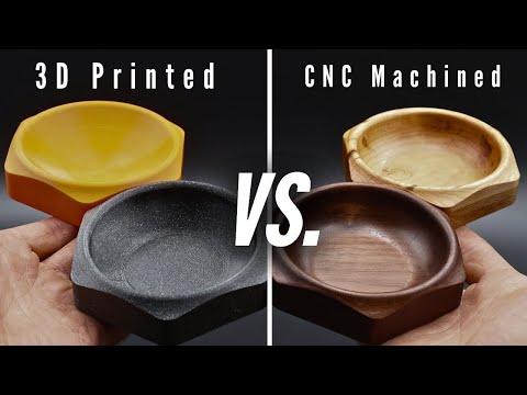 Which is better?  A 3D printer or a CNC machine?  Let's find out!