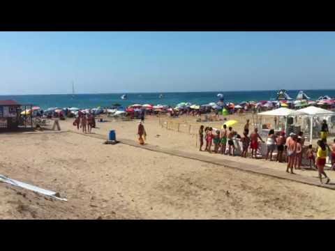 Turnering på los naufragos.. Undrar vad det heter denna sport, liknar handboll