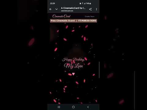 The birthday card that made her cry 😭