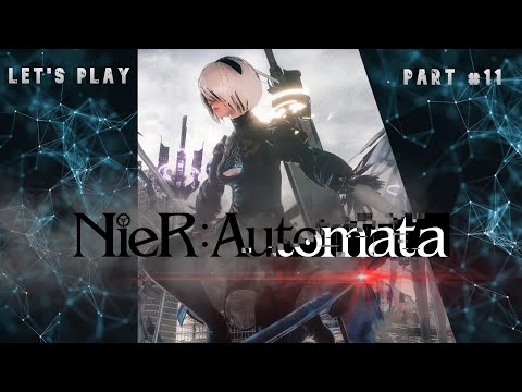 NieR Automata: Part #11 - Treasure hunting and finding the real forest king  | Let's Play