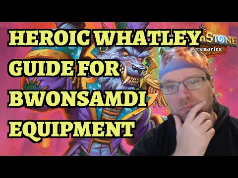HEROIC Ringmaster Whatley Bounty Guide - Bwonsamdi Equipment - Hearthstone Mercenaries