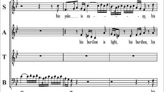 21 - Handel Messiah  Part 1 - His Yoke Is Easy - Score