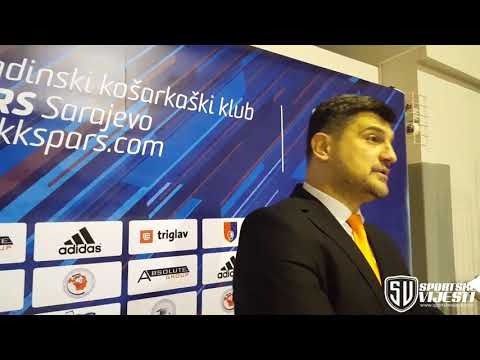 ABA 2 Liga 2018/19, OKK SPARS Sarajevo - KK Dynamic Beograd (Srbija) 88-84, izjava strarega Dynamic