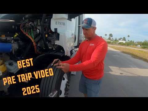Modernized Pre-trip inspection Class A CDL FULL 2025 Florida