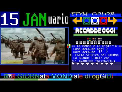 1973 Nixon sospende guerra in Vietnam del Nord  * 15 GENNaio * videoscheda RAI STORIA ACCADDE OGGi