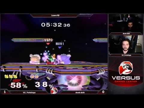 3/28/15 Versus Rumble 4 (Monthly) - VS | Porkchops (Fox) vs Drunk Sloth (ICs) LOSERS FINALS