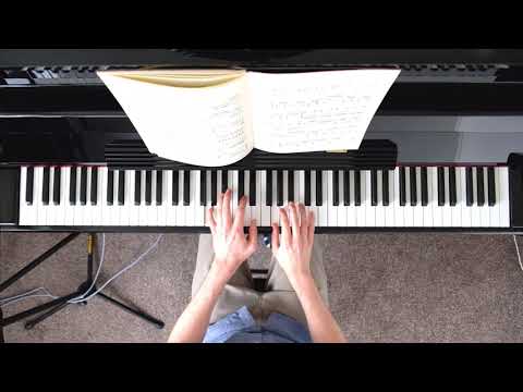 Burgmüller - Sorrow (Douce plainte) Op. 100 No. 16 tutorial - right hand, left hand, hands together