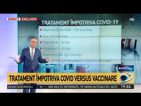 Răzvan Dumitrescu a dezvăluit la Antena 3, tratamentul COVID-19 pe care l-a primit de la medicul d