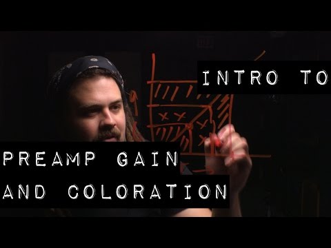 How Microphone Preamps are Coloring Your Recording when You Turn up the Volume