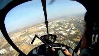 preview picture of video 'R22 Solo Training ATS (FAGC) ZS-DLF'