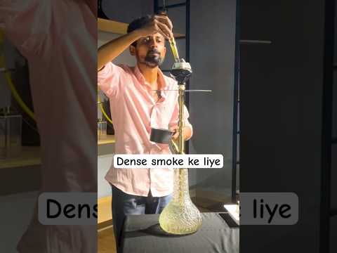 3 coals se aata hai dense smoke #hookah 👉 @shopdop