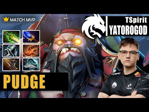 Pudge Safelane | TSpirit.YATOROGOD | SUPER CANCER CARRY 1 HOOK 1 KILL | 7.31d Gameplay Highlights