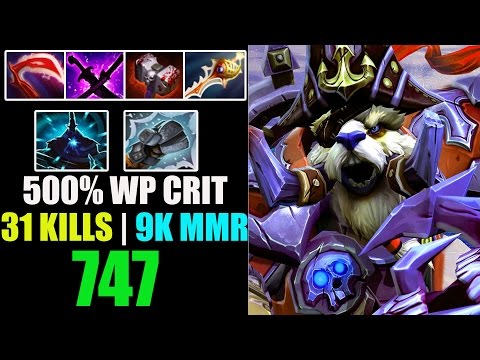 500% WALRUS PUNCH CRIT? - 747 Plays Tusk WITH RAPIER & MADE 31 KILLS, 1 RAMPAGE Support by Magnus