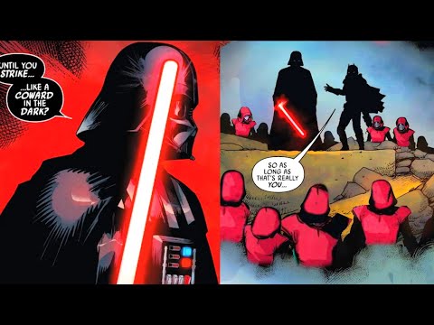 DARTH VADER GETS ATTACKED BY A THOUSAND CRIMSON DAWN(CANON) - Star Wars Comics Explained