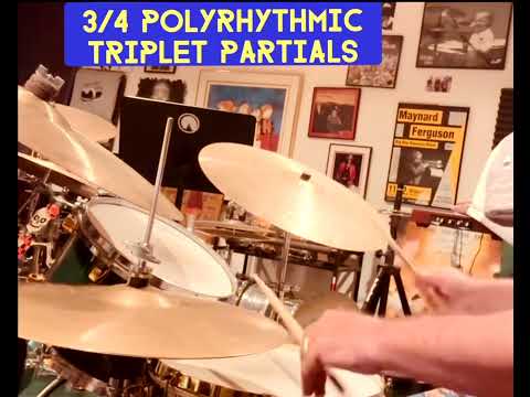 3/4 Polyrhythmic Triplet Partials