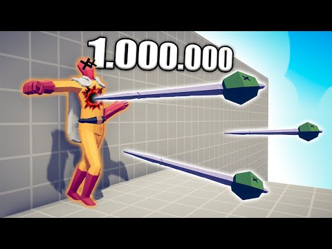 1.000.000 DAMAGE NEEDLE vs UNITS - TABS | Totally Accurate Battle Simulator 2023