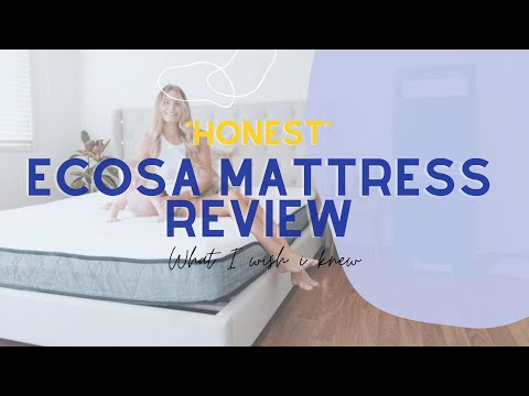 Honest Ecosa Mattress Review WATCH THIS before buying