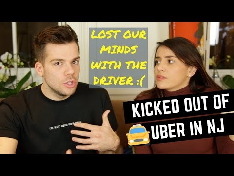 BRITISH TOURISTS KICKED OUT OF UBER IN NEW JERSEY (illegal driver)
