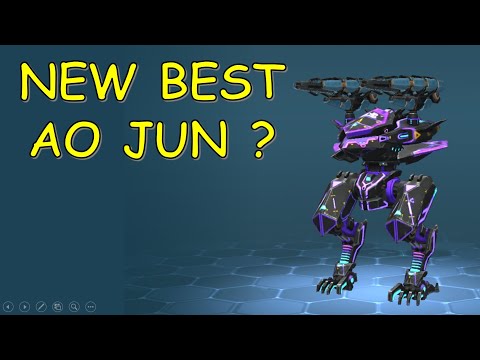 The NEW Best AO JUN with CALAMITY? War Robots Test Server Gameplay WR