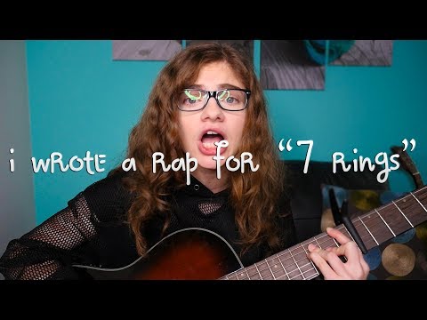 i wrote a rap for 7 rings - Ariana Grande Cover