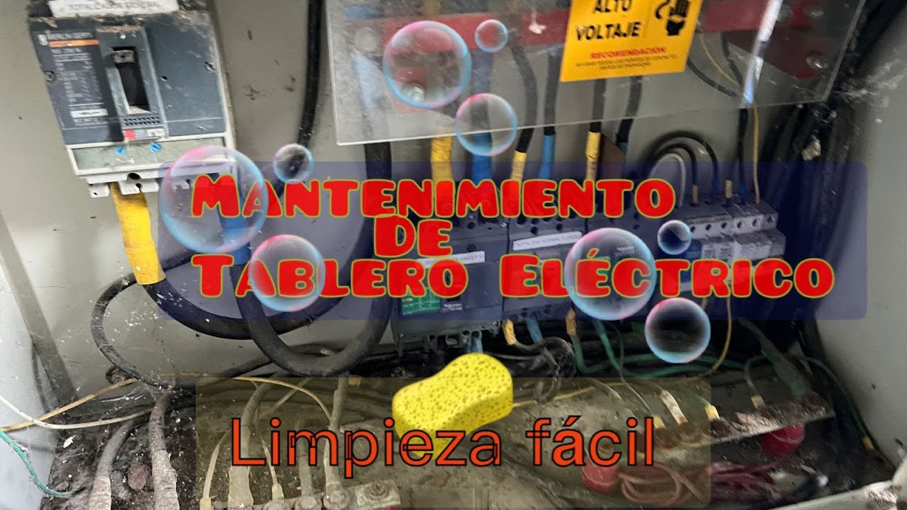 Cómo se realiza el mantenimiento de un Tablero Eléctrico!!  Limpieza y Ajustes
