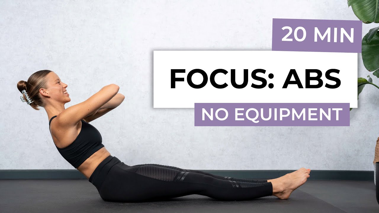 20 MIN PILATES WORKOUT FOR YOUR CORE - No Equipment - YouTube