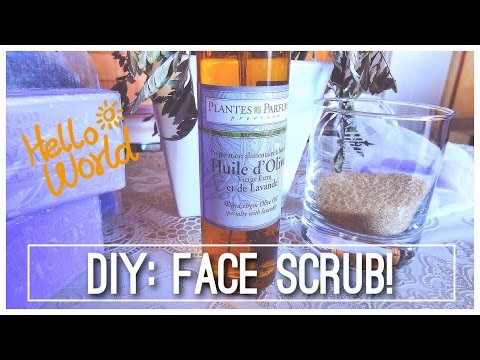 DIY: Homemade Face Scrub, Super Quick and Easy! | Livia McQueen
