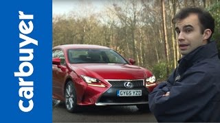 Lexus RC coupe 2016 review - Carbuyer